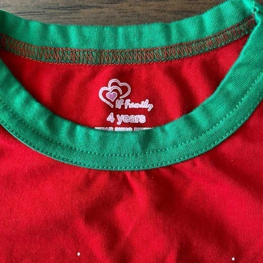 Christmas Pajamas, Kids Size 4 years